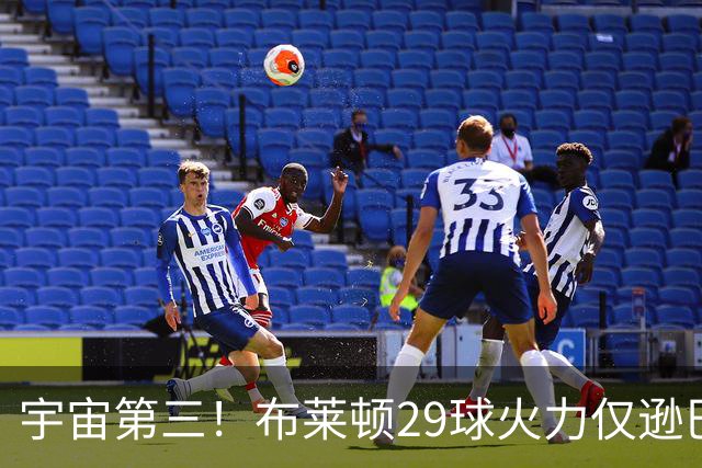 宇宙第三！布莱顿29球火力仅逊巴萨拜仁 英超也排第三