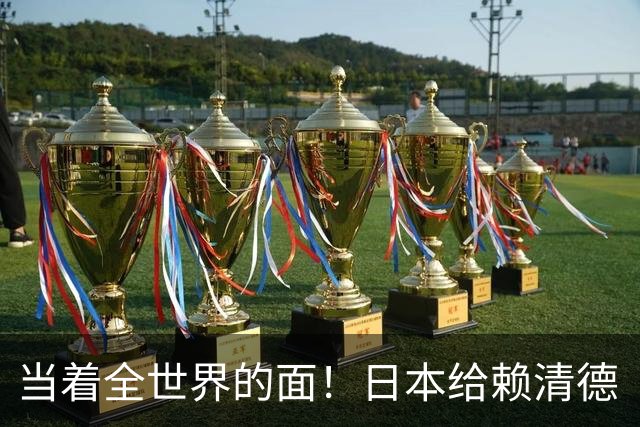 当着全世界的面！日本给赖清德“当头一棒”，祖国统一众望所归