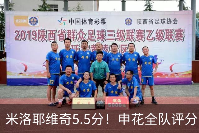 米洛耶维奇5.5分！申花全队评分：马纳法7.0分，三将刚及格，四将不及格